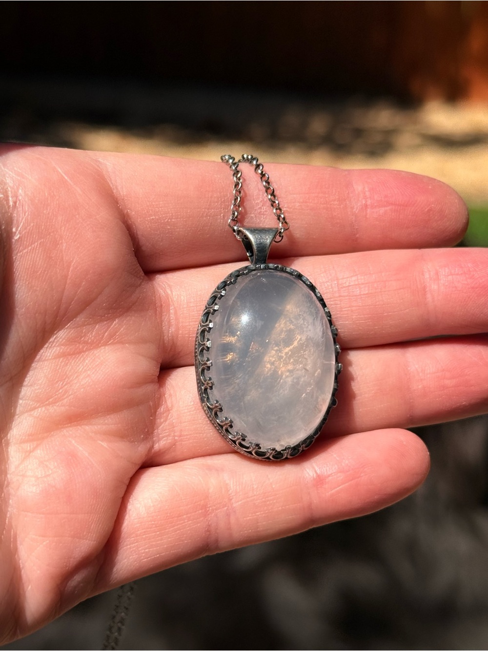 Rose Quartz Pendant